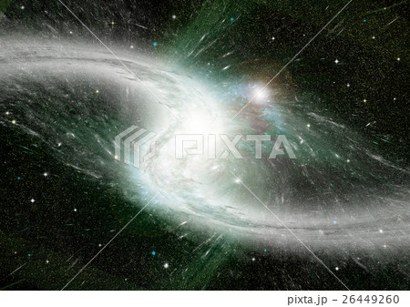 Stars, dust and gas nebula in a far galaxy Stars, dust and gas nebula in a far galaxy 26449260
