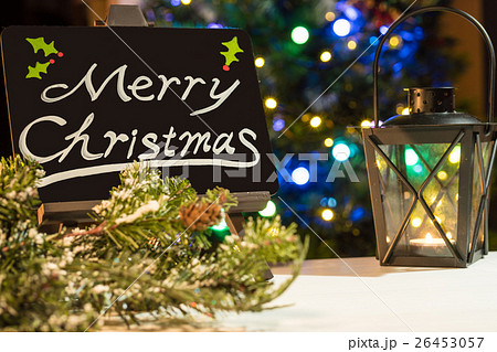 クリスマスイメージ[メッセージ：merry christmas] 26453057