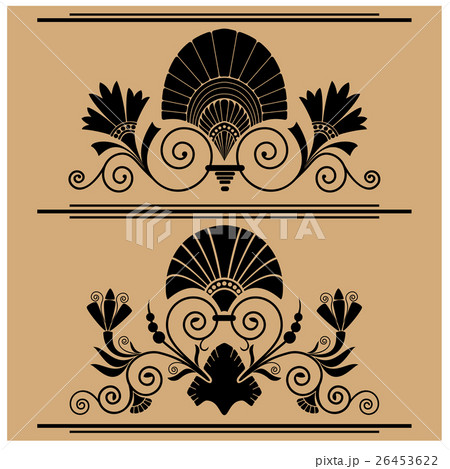 Set of vintage patterns Set of vintage patterns 26453622