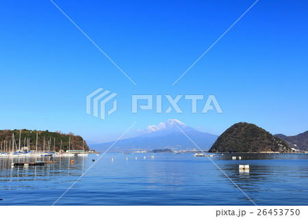 淡島と富士山 26453750