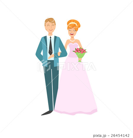 Red Head Bride And Groom Newlywed Couple In Pink Red Head Bride And Groom Newlywed Couple In Pink 26454142