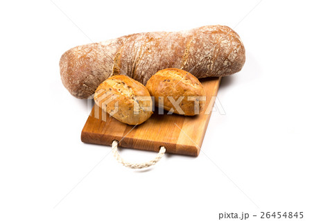 Various of bread on cutting board 26454845