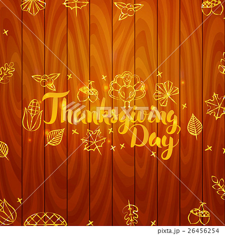 Thanksgiving Day Wooden Board Thanksgiving Day Wooden Board 26456254