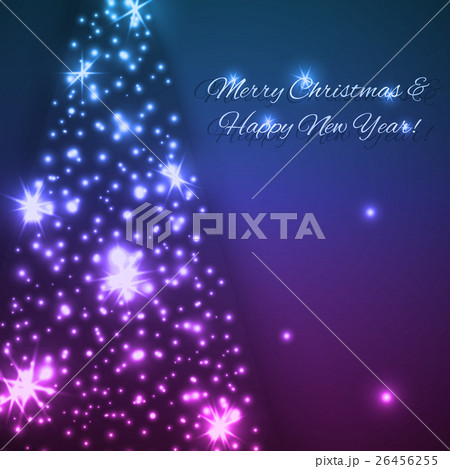 Vector blue Christmas and New Year background Vector blue Christmas and New Year background 26456255