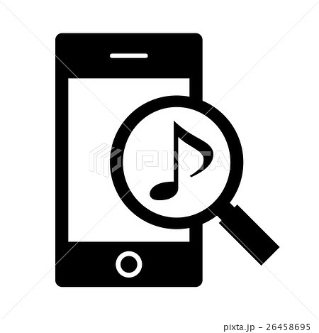 スマホで音楽検索 26458695