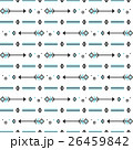Seamless pattern with stylized linear arrows 26459842