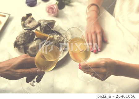 Couple Celebrating Anniversary Dining Concept 26461056