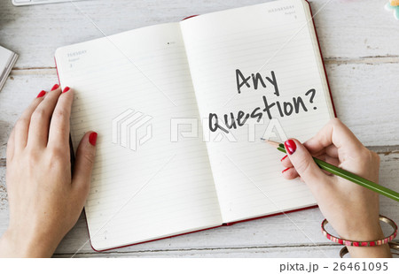 Contact Us Question Customer Service Support Concept 26461095