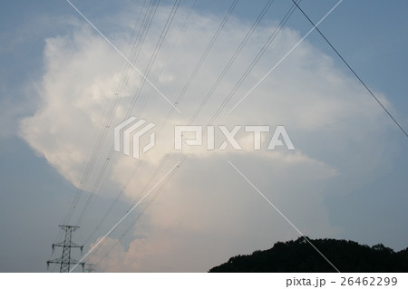 金床雲の写真素材