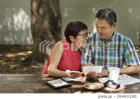 Senior Couple Leisure Outside Concept Senior Couple Leisure Outside Concept 26463190