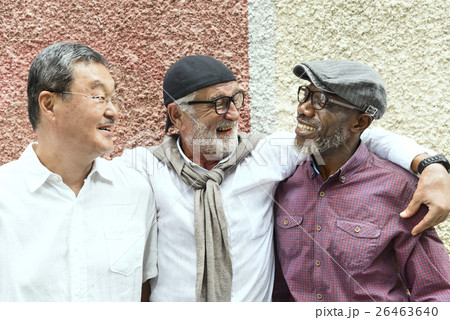 Group Of Senior Retirement Discussion Concept Group Of Senior Retirement Discussion Concept 26463640