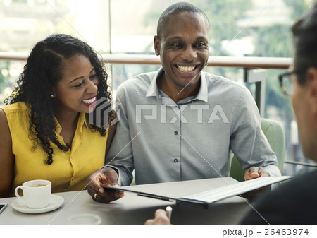 Business Discussion Talking Deal Concept Business Discussion Talking Deal Concept 26463974
