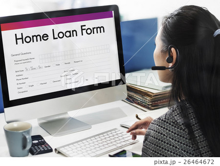 Home Loan Financial Support Concept 26464672
