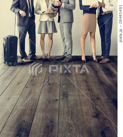 Business Team Working Research Planning Concept 26465491
