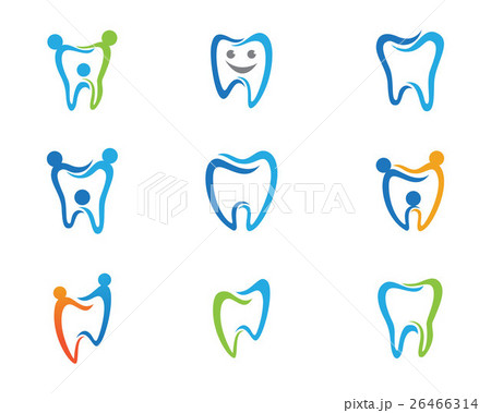 Dental logo template icon 26466314