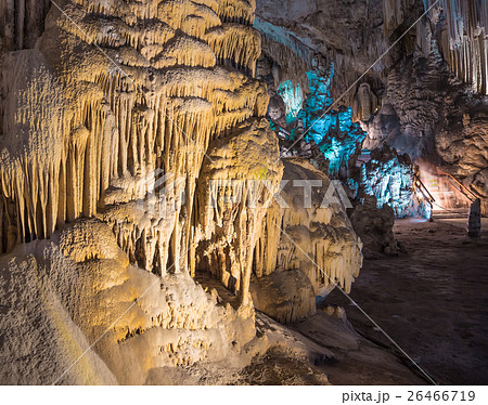 Interior of Natural Cave in Andalusia, Spain 26466719