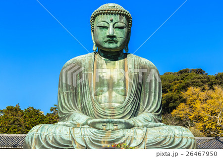 鎌倉の大仏　秋 26467950