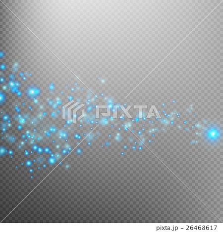 Blue glittering star dust trail. EPS 10 Blue glittering star dust trail. EPS 10 26468617