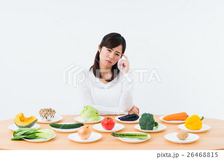 若い女性(野菜) 若い女性(野菜) 26468815