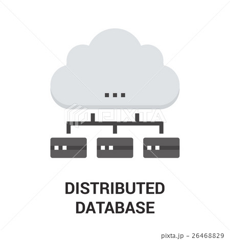 distributed database icon 26468829