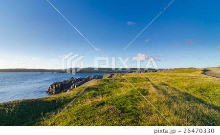 Cape Bona Vista coastline in Newfoundland, Canada. 26470330