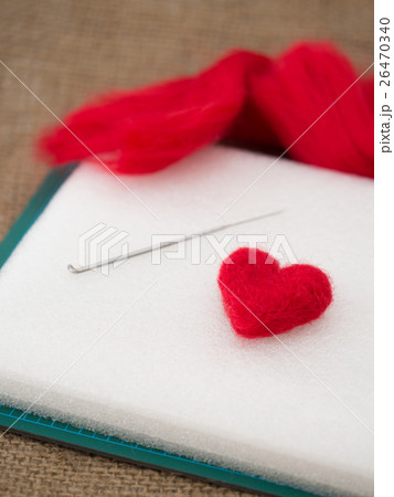 羊毛フェルト ハート 羊毛フェルト ハート 26470340