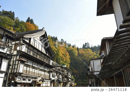 秋の銀山温泉 秋の銀山温泉 26471118