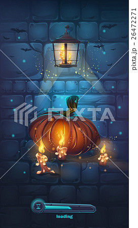 Vector cartoon illustration boot screen Vector cartoon illustration boot screen 26472271
