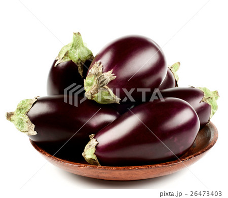 Raw Small Eggplants 26473403