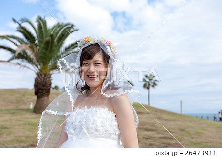 マタニティフォト ウエディングドレス姿 マタニティフォト ウエディングドレス姿 26473911