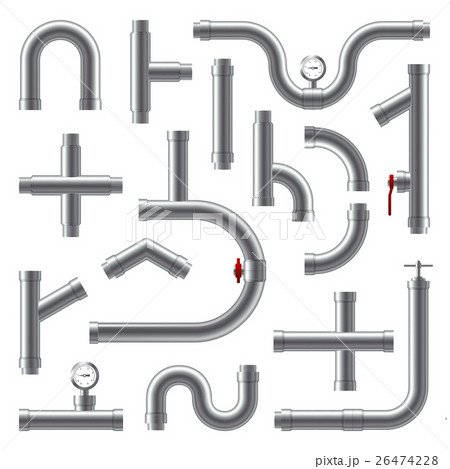 Pipes Realistic Set 26474228