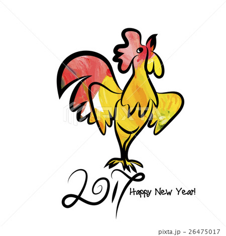 Rooster chinese new year design graphic 26475017