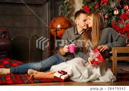 Couple and Christmas. Couple and Christmas. 26479342