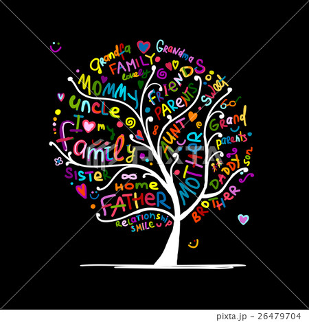 Family tree sketch for your design 26479704