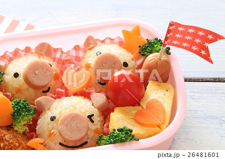 こぶたのお弁当 26481601
