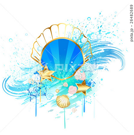 precious blue seashell precious blue seashell 26482689