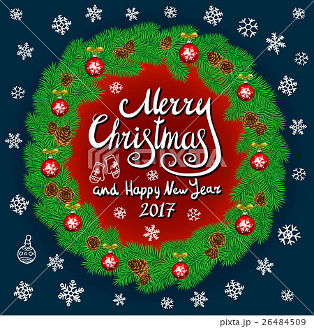 Merry Christmas And Happy New Year 2017 Vintage Merry Christmas And Happy New Year 2017 Vintage 26484509
