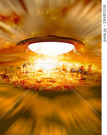Ufo襲来の写真素材 26485336 Pixta