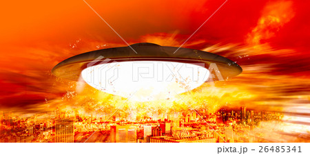 Ufo襲来の写真素材 26485341 Pixta