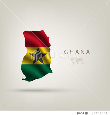 Illustrations of the world with flags and capitals 26485883