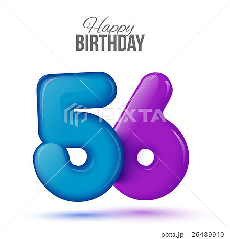 Birthday greeting card template with glossy fifty Birthday greeting card template with glossy fifty 26489940
