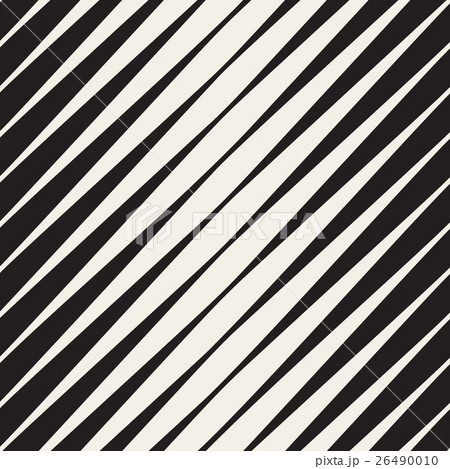 Vector Seamless Black and White Halftone Diagonal 26490010