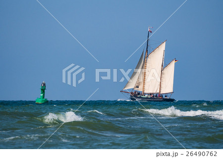 Sailing ship on the Baltic Sea Sailing ship on the Baltic Sea 26490762