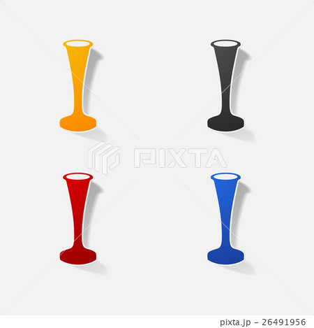Sticker paper products realistic element design Sticker paper products realistic element design 26491956