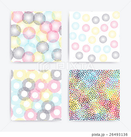 Color universal geometric seamless patterns set Color universal geometric seamless patterns set 26493136