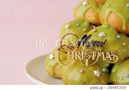 シュークリームにメリークリスマス 26495359