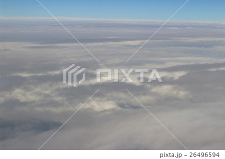 cloud and sky view from a airplane 26496594