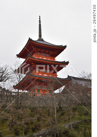 清水寺 三重塔 清水寺 三重塔 26497430