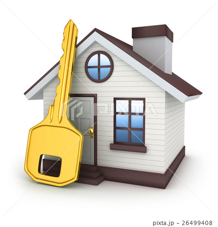 Abstract home and key 26499408