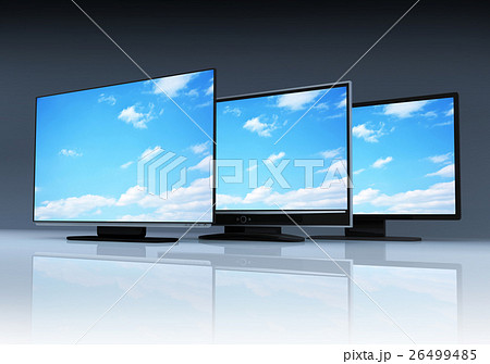 Three modern TV 26499485